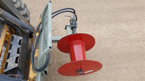 homemade hydraulic wire roller for skid steer|WIRE WINDERS .